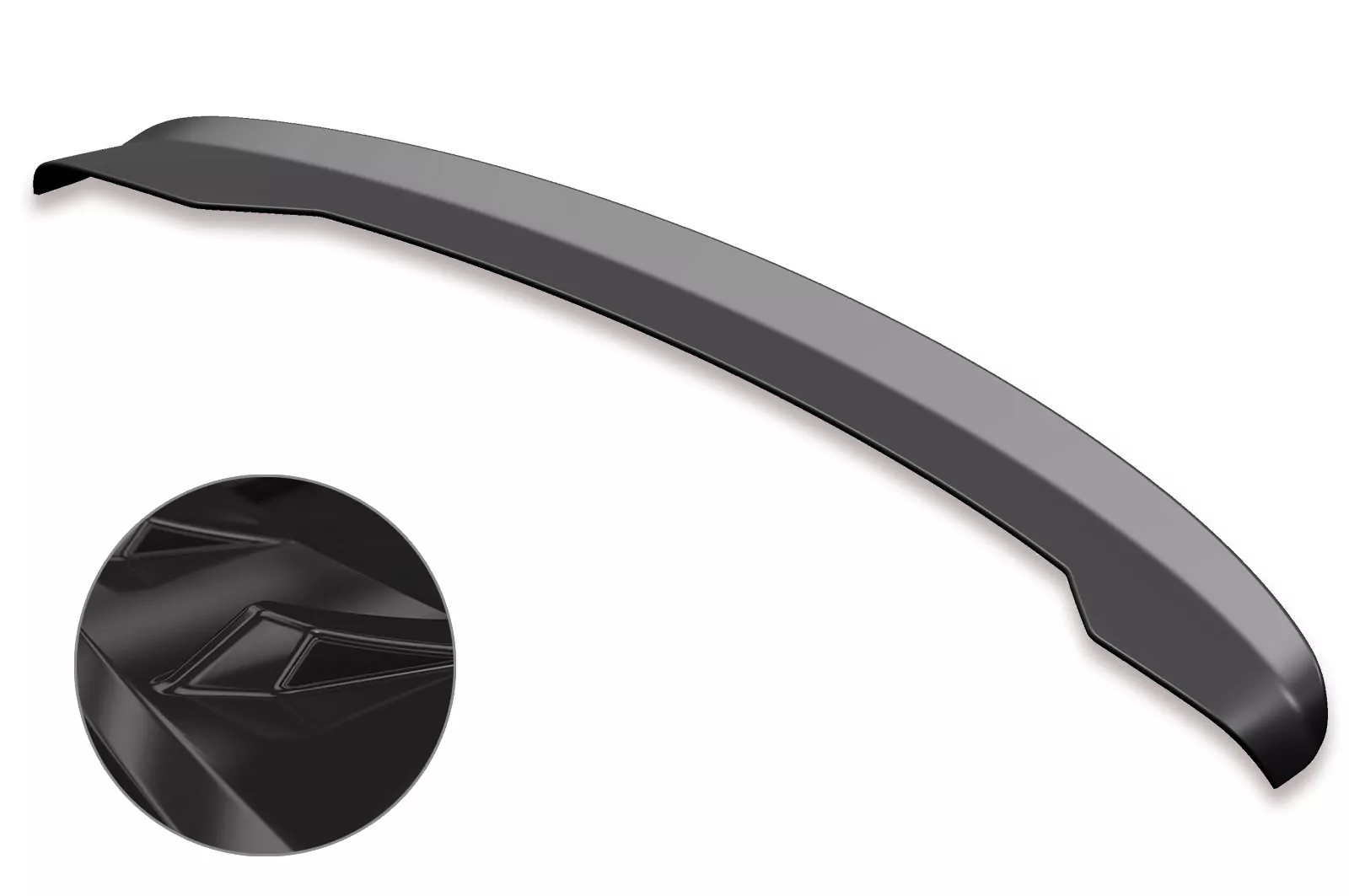 Heckflügel mit ABE für VW T6 / T6.1 Glossy (schwarz hochglanz)