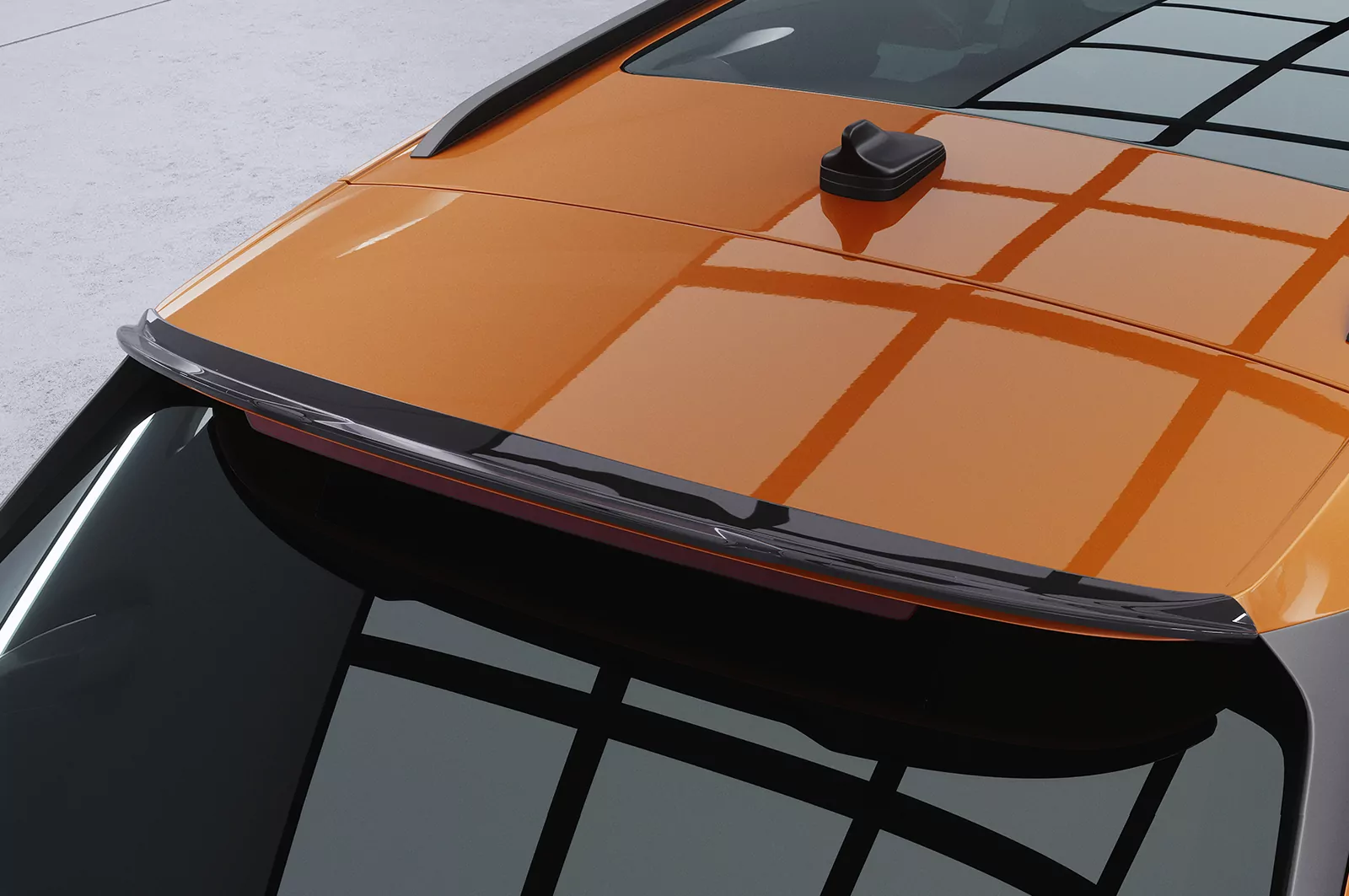 Heckflügel mit ABE für Skoda Octavia 4 Combi HF889 Schwarz Strukturiert