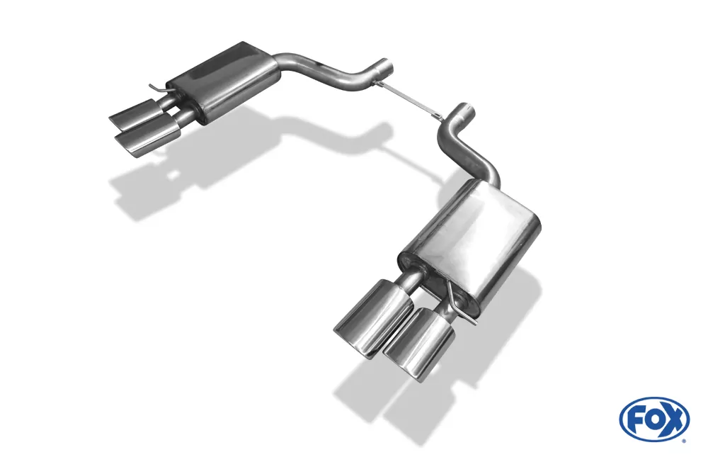 Audi S8 - 4E  Endschalldämpfer rechts/links - 2x115x85 Typ 32 rechts/links