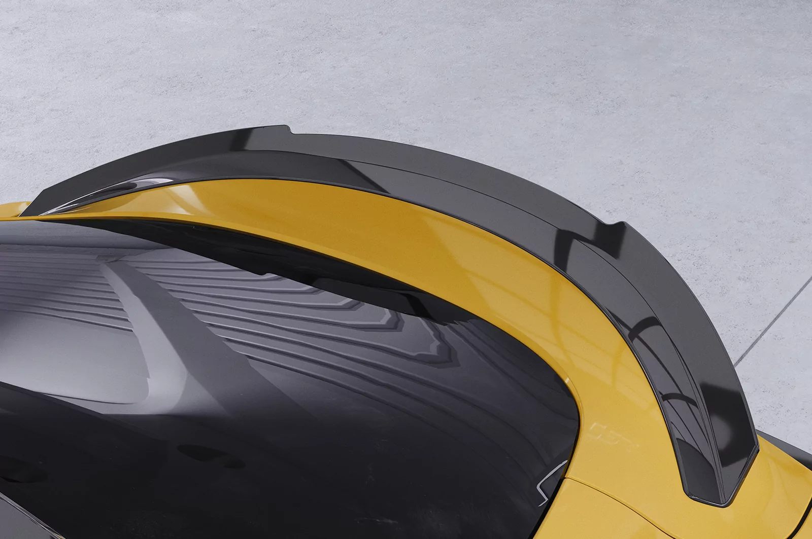 Heckflügel mit ABE für Toyota GR Supra (A90) HF719 Strukturiert (schwarz matt)