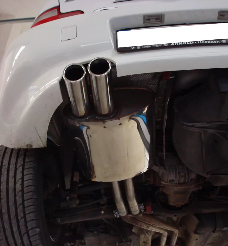 BMW Z3/ Z3 Coupe 3,0l  Endschalldämpfer - 2x80 Typ 17