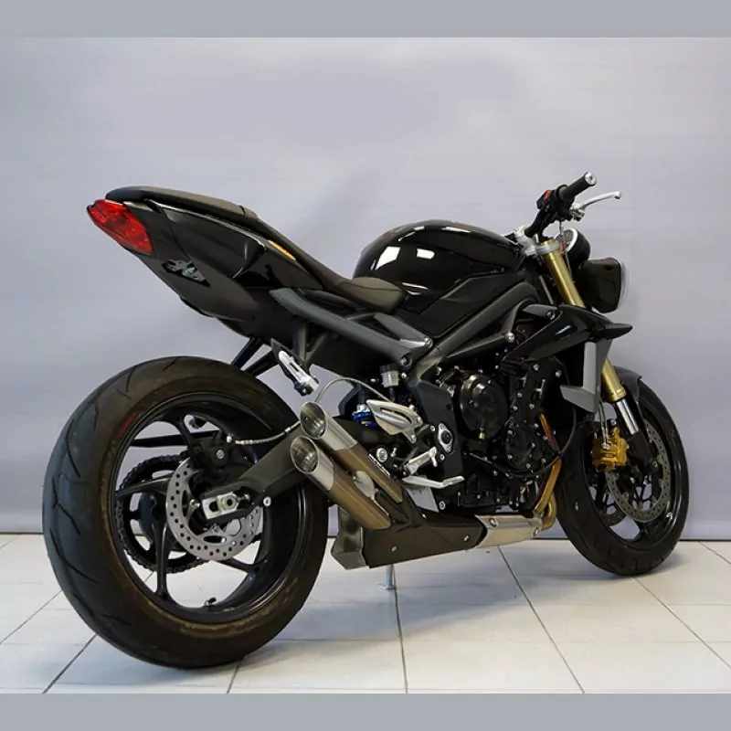 Bodis Duobolico Endschalldämpfer Triumph Street Triple 675 2013-2016