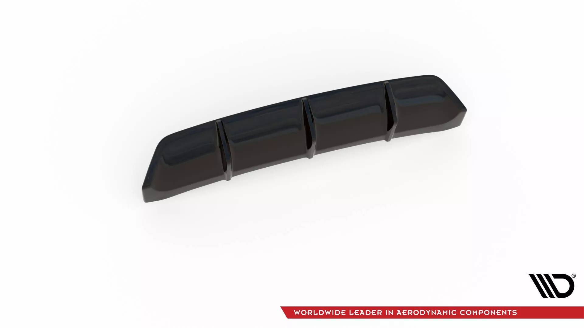 Diffusor Heck Ansatz Für Ford Mondeo ST-Line Mk5 Facelift Schwarz Hochglanz