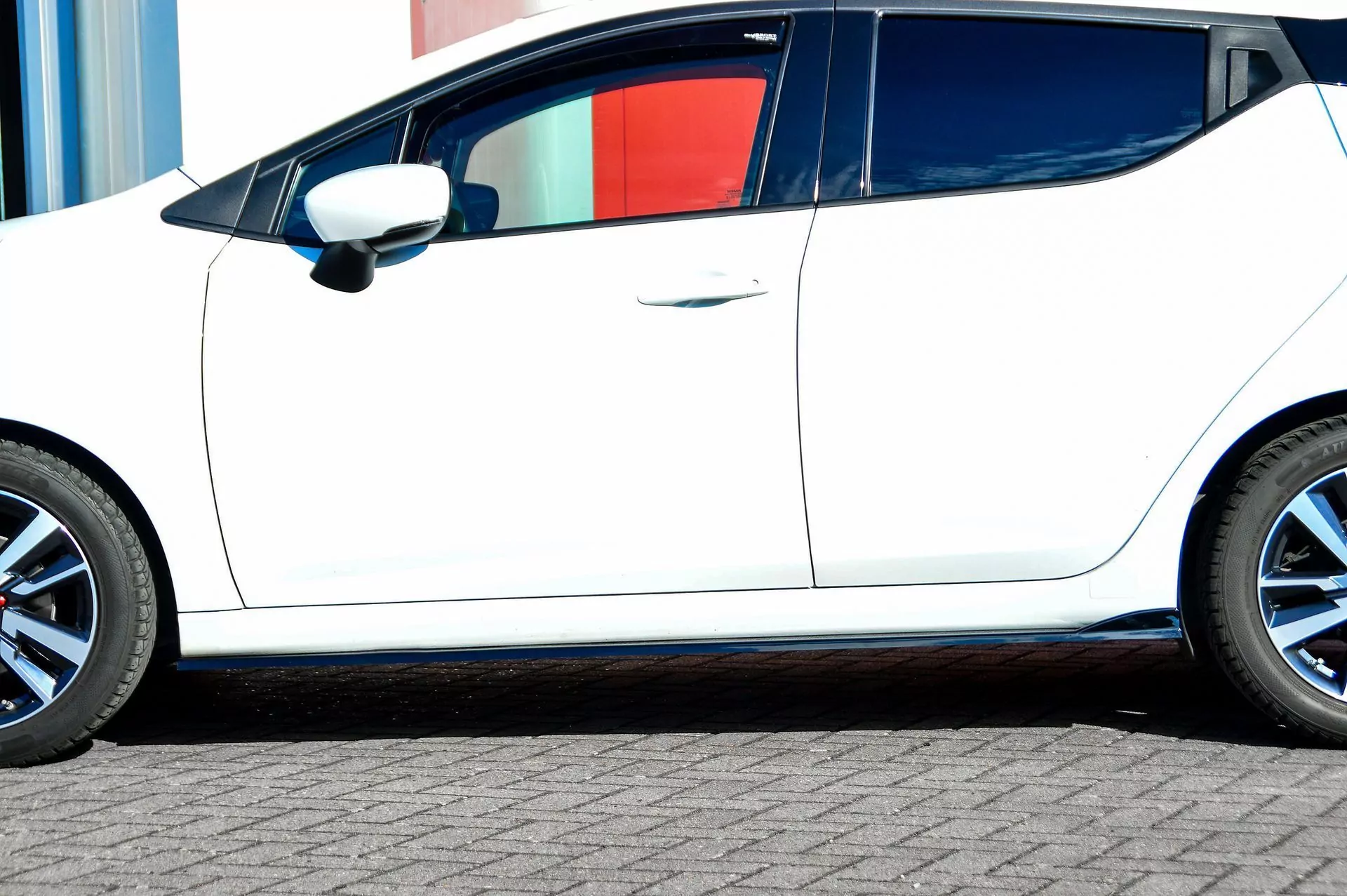 Seitenschweller im Cup3 Look für Nissan Micra 5 K14