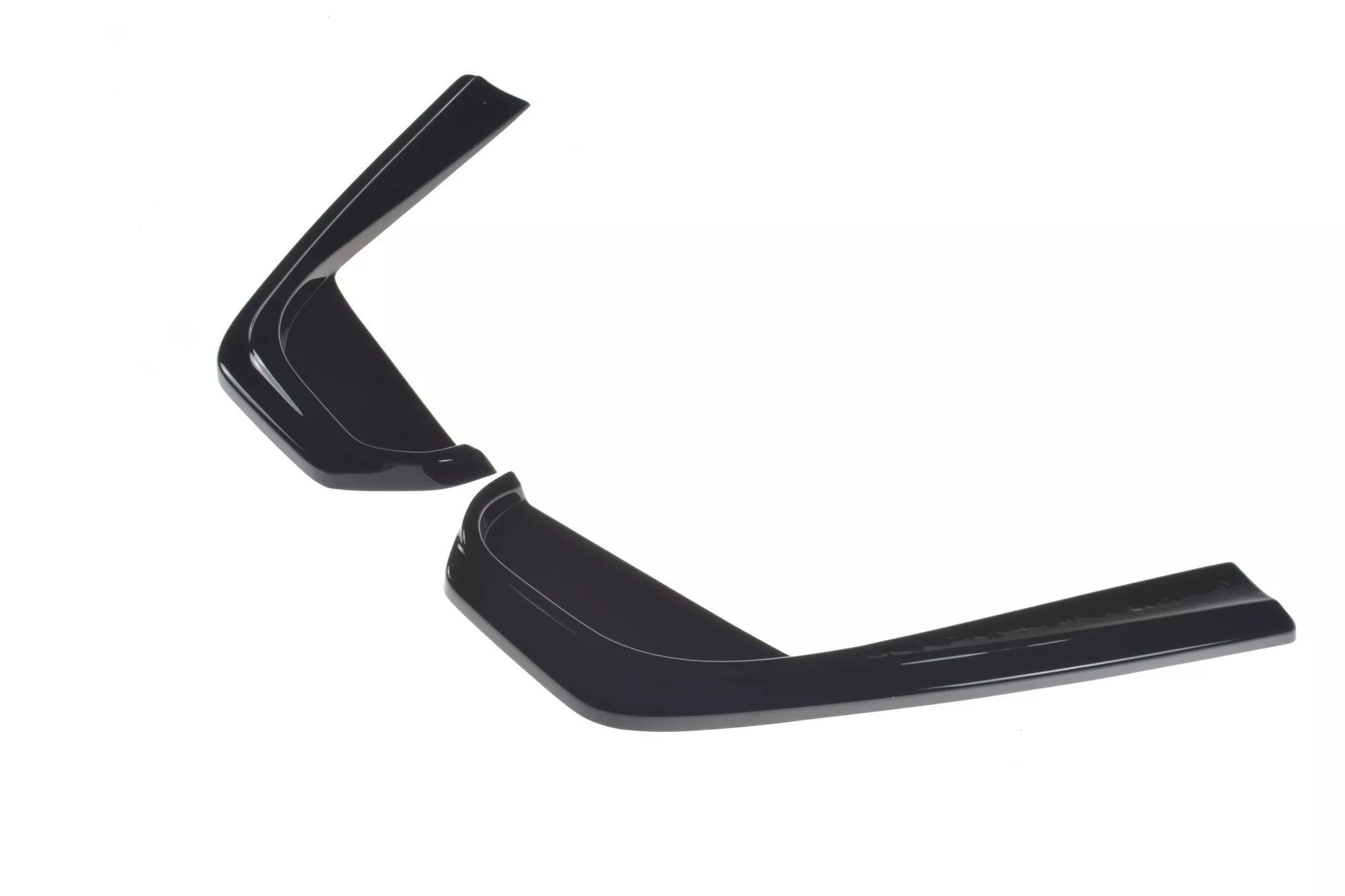 Heck Ansatz Flaps Diffusor Passend Für Diffusor Passend Für Mercedes-Benz E43 AMG / AMG-Line W213 Schwarz Hochglanz Schwarz Hochglanz