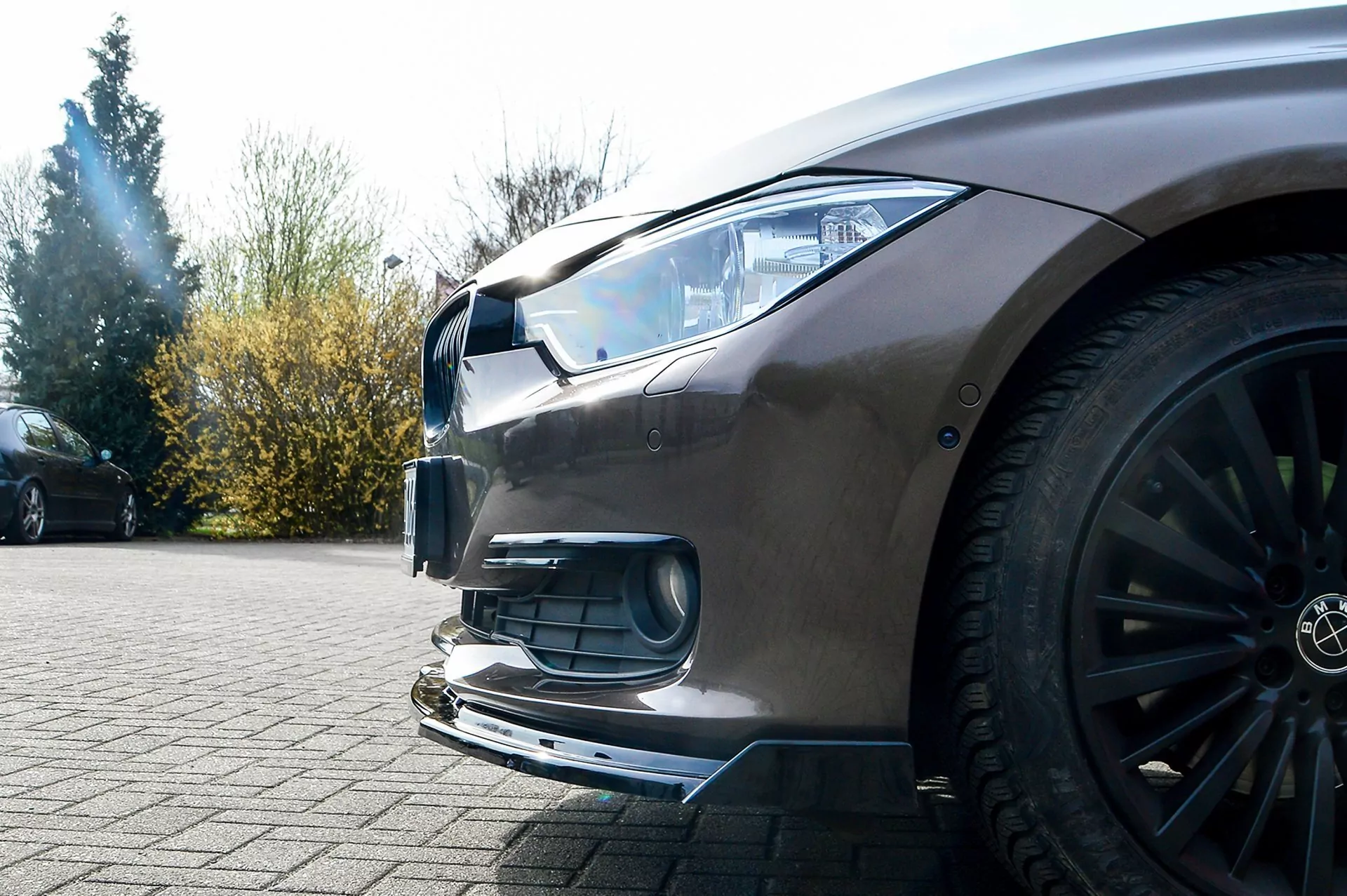 CUP Frontspoilerlippe mit Wing für BMW 3er F30 F31 ohne M-Paket