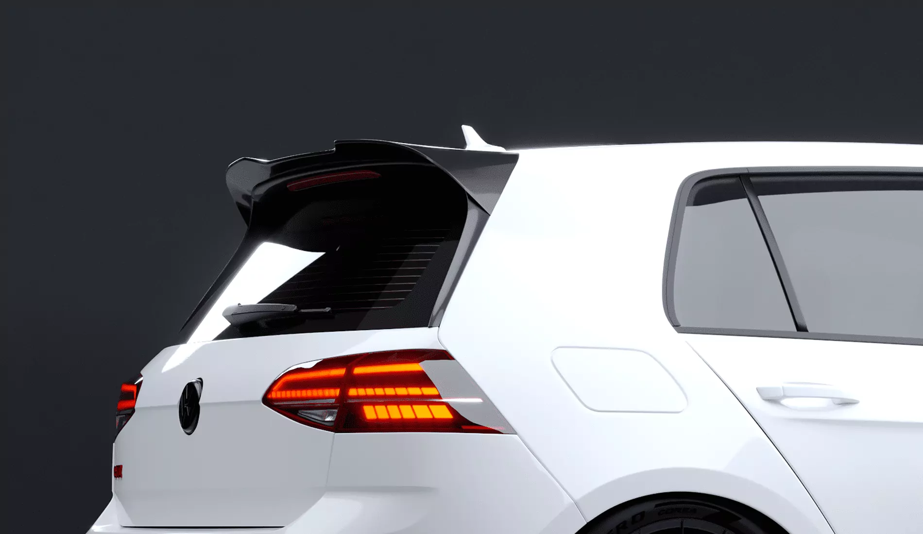 EVO-1 Heckspoiler für VW Golf 7 (Vorfacelift & Facelift)