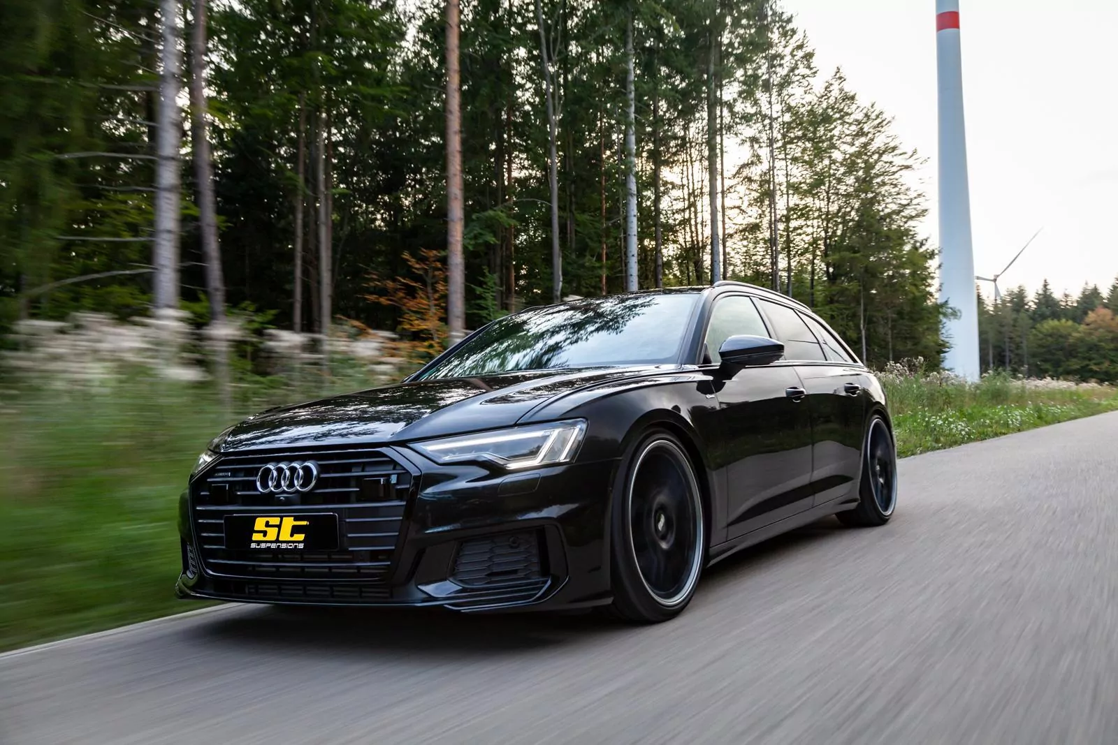 ST Höhenverstellbarer Federnsatz (Gewindefedern) AUDI A7 Sportback (F2) 4KA Allrad 10/2017-