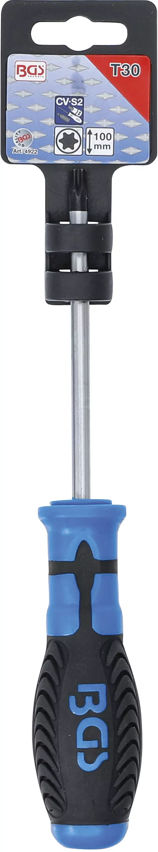 Schraubendreher | T-Profil (für Torx) T30 | Klingenlänge 100 mm