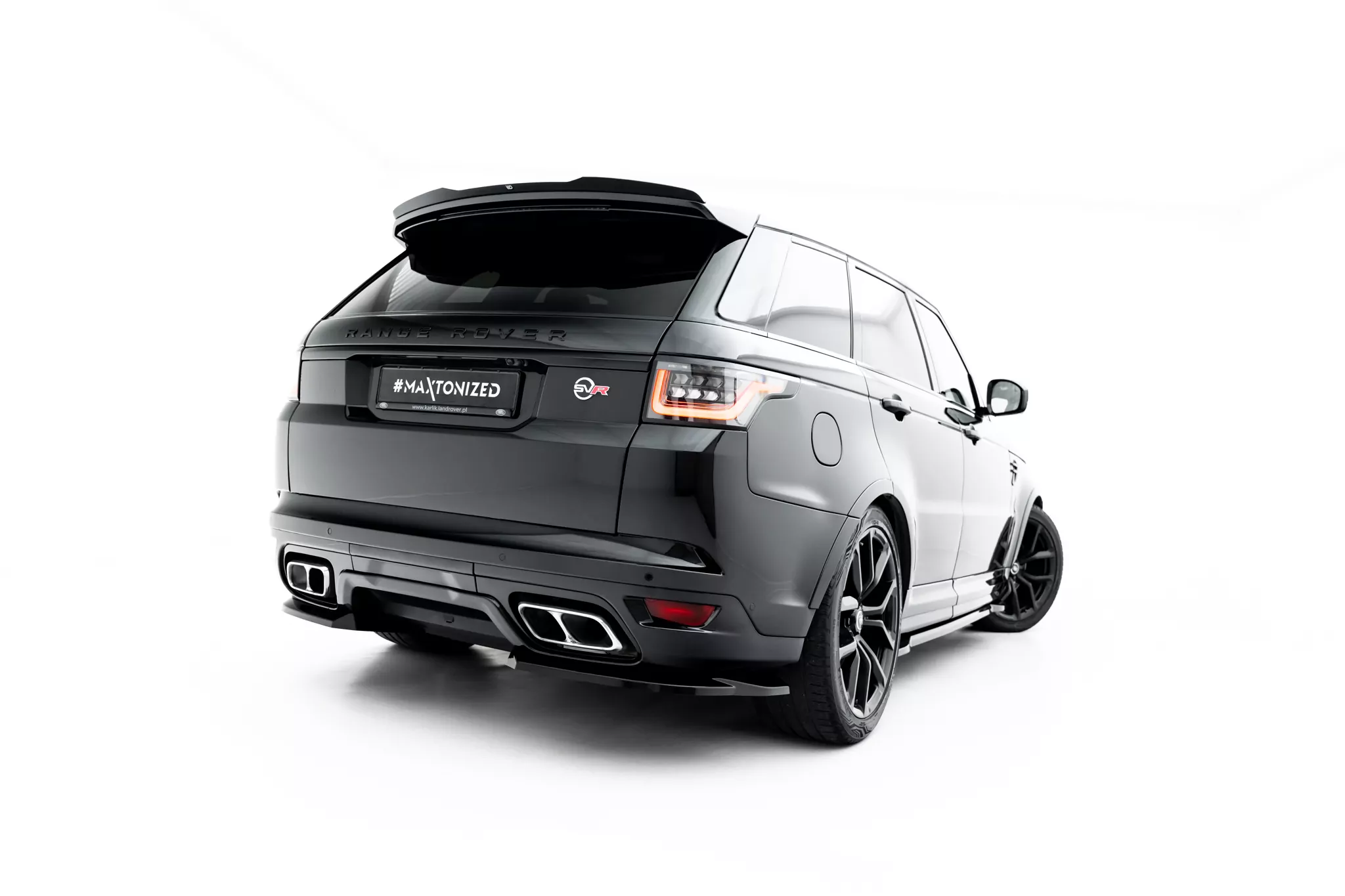 Heck Ansatz Flaps Diffusor passend für Range Rover SVR Mk2 Facelift ...