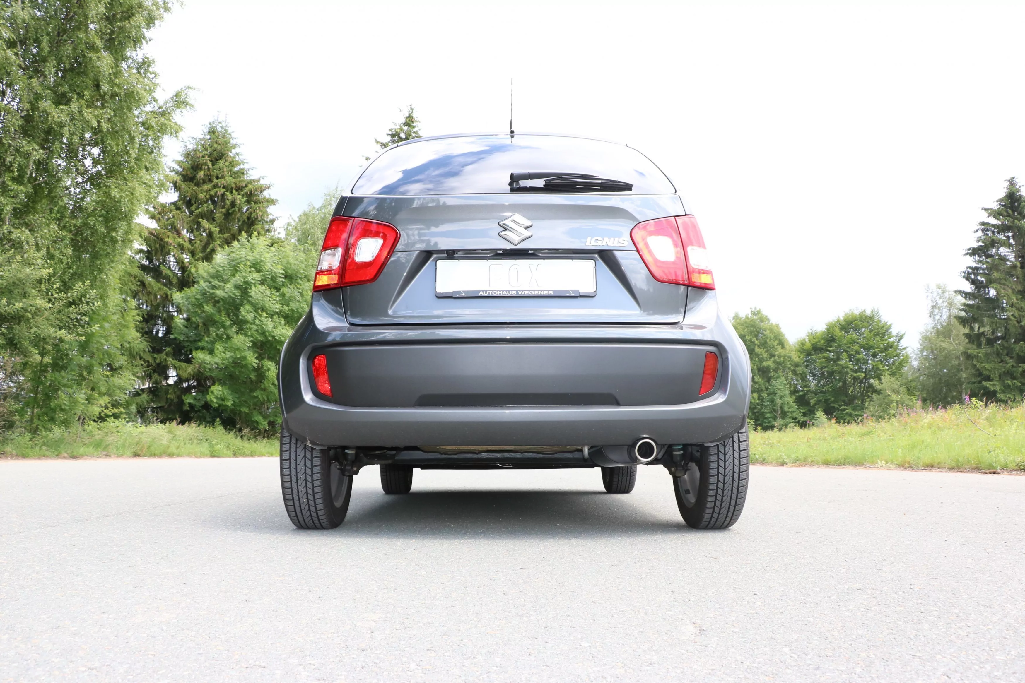 Suzuki Ignis III - Frontantrieb  Endschalldämpfer - 1x76 Typ 16