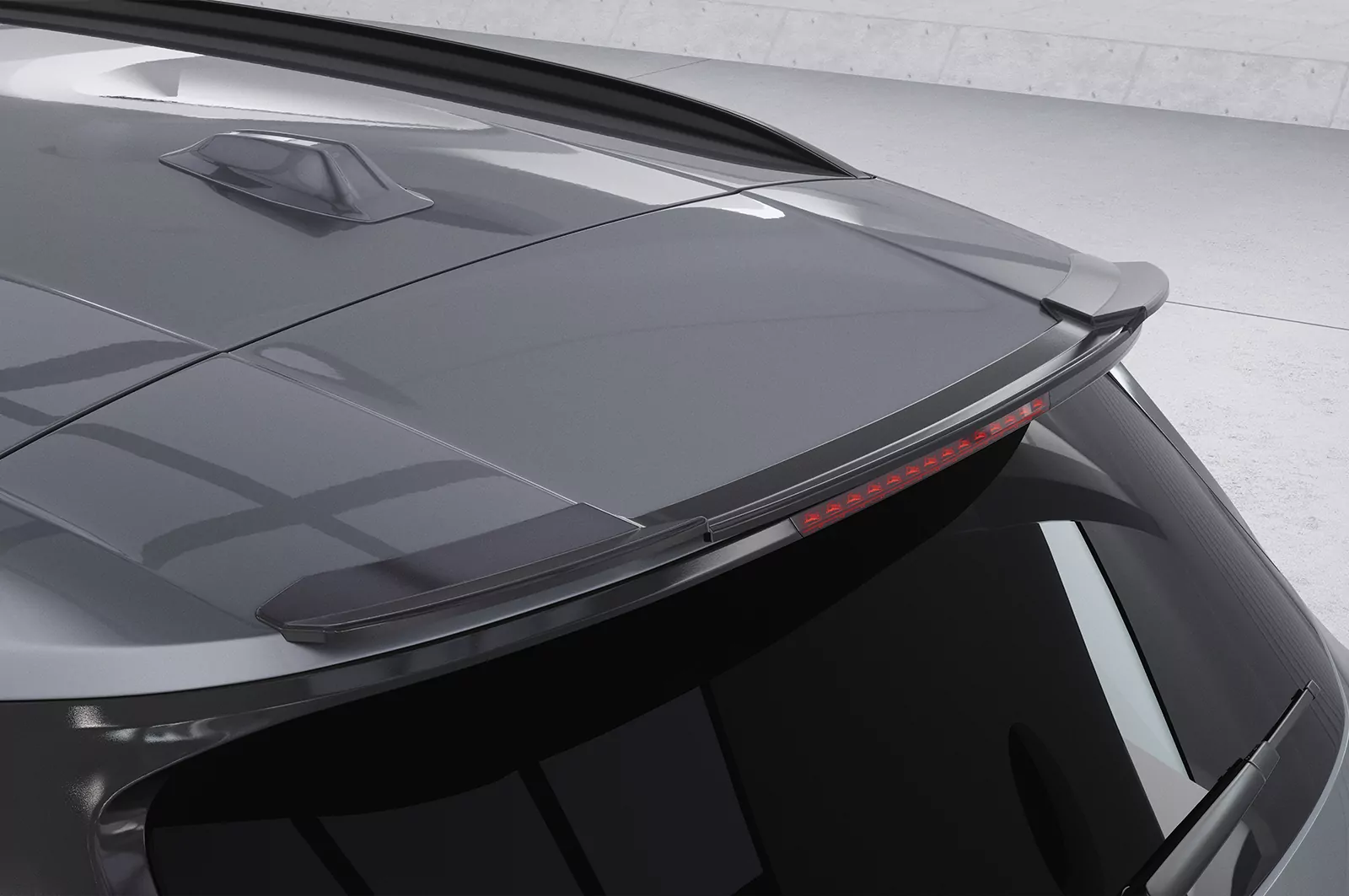 Heckflügel mit ABE für BMW 2er U06 Active Tourer HF939 Schwarz Strukturiert