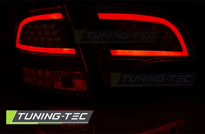 Led Bar Tail Lights Red Whie Fits Audi A4 B7 11.04-03.08 Avant