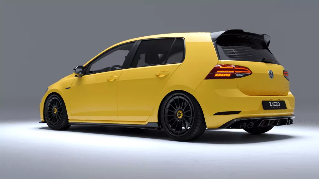 EVO-1 Diffusor für VW Golf 7 R (Facelift)