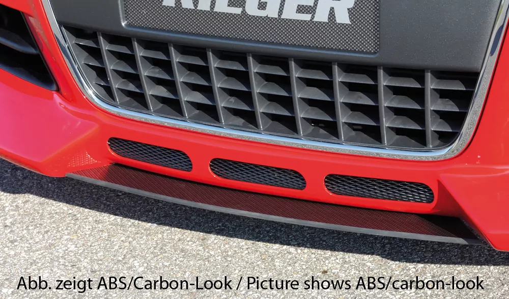 Rieger Spoilerschwert S-Line für Audi A4 (8E) Typ B7 | Avant 11.04- (ab Facelift) für Spoilerlippe 55230 / 55232