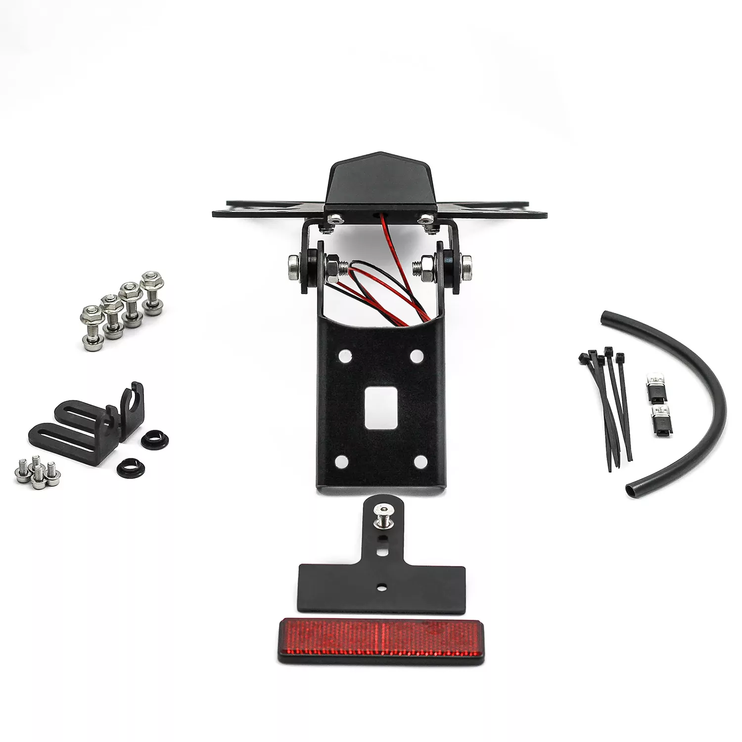 Kurzes Heck - Kennzeichenträger - Kennzeichenhalter für Kawasaki Z 1000 ab 2014-2016