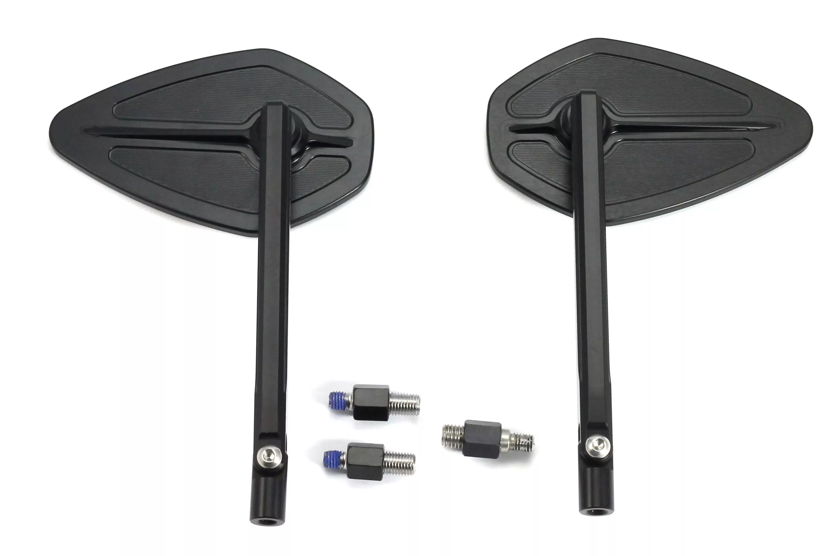 MG Biketec Spiegel Set für M10 x 1,5 mm Gewinde für BMW F 650 GS ab 2008