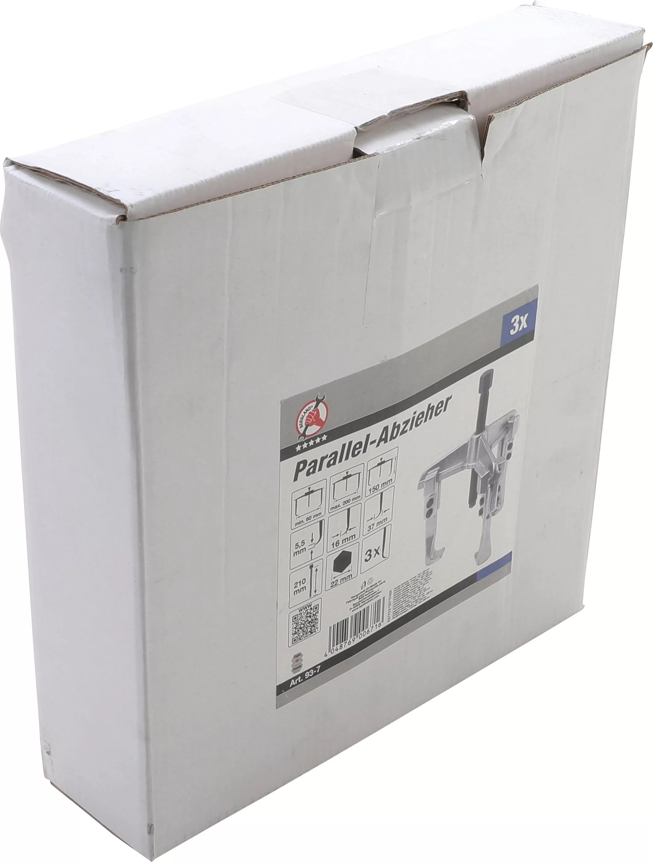 Parallel-Abzieher, 3-armig | 60 - 200 mm