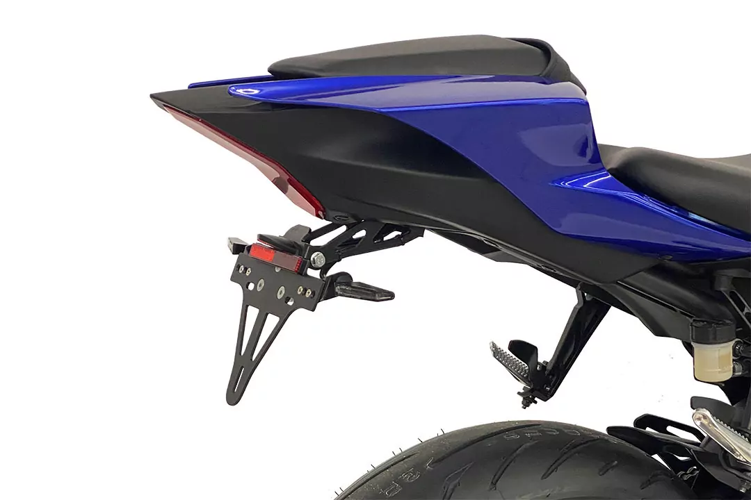 alpha Technik Kennzeichenhalter für Yamaha R7 ab Modelljahr 2022- Typ RM39 / RM40