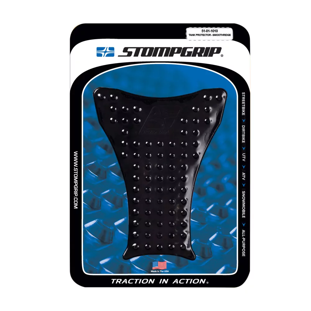 Stompgrip Traction Pad Volcano Universal Tankpad Standard (1 Stück) ca. 189 mm x 145 mm Schwarz