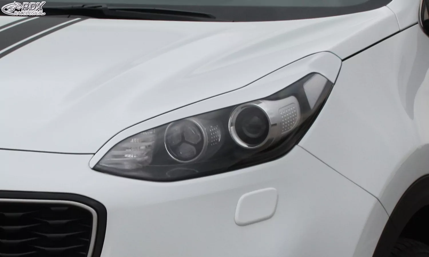 RDX Scheinwerferblenden für KIA Sportage QL / QLE (2015-2022) Böser Blick