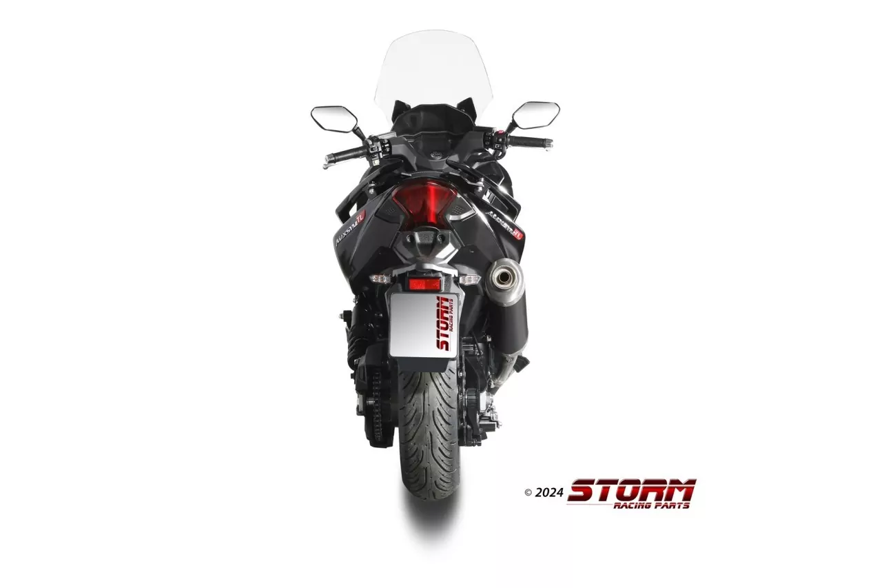 STORM By MIVV Oval Edelstahl Schwarz SYM MAXSYM TL 508 21-24