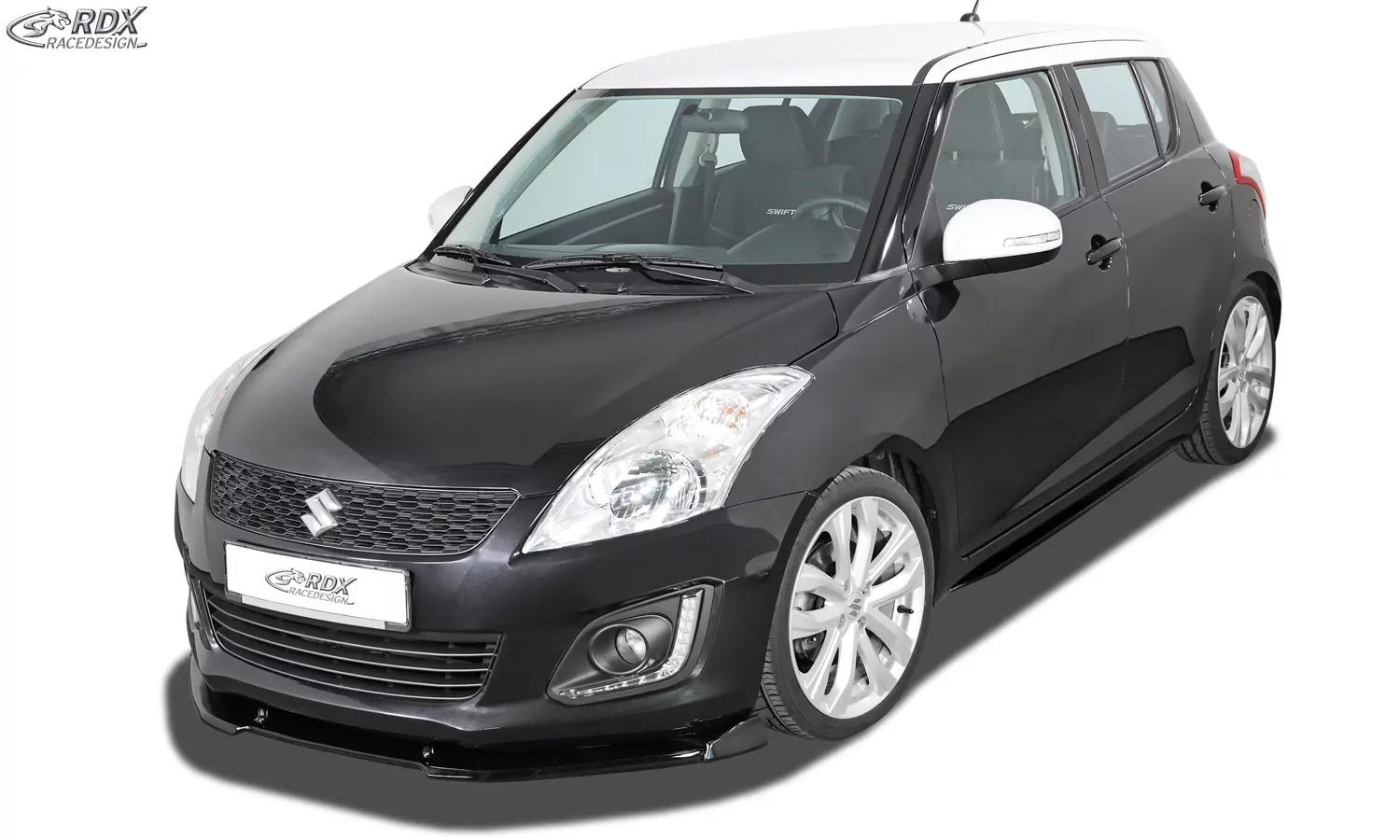 RDX Frontspoiler VARIO-X für NISSAN Swift  FZ/NZ 2013-2017 Frontlippe Front Ansatz Vorne Spoilerlippe
