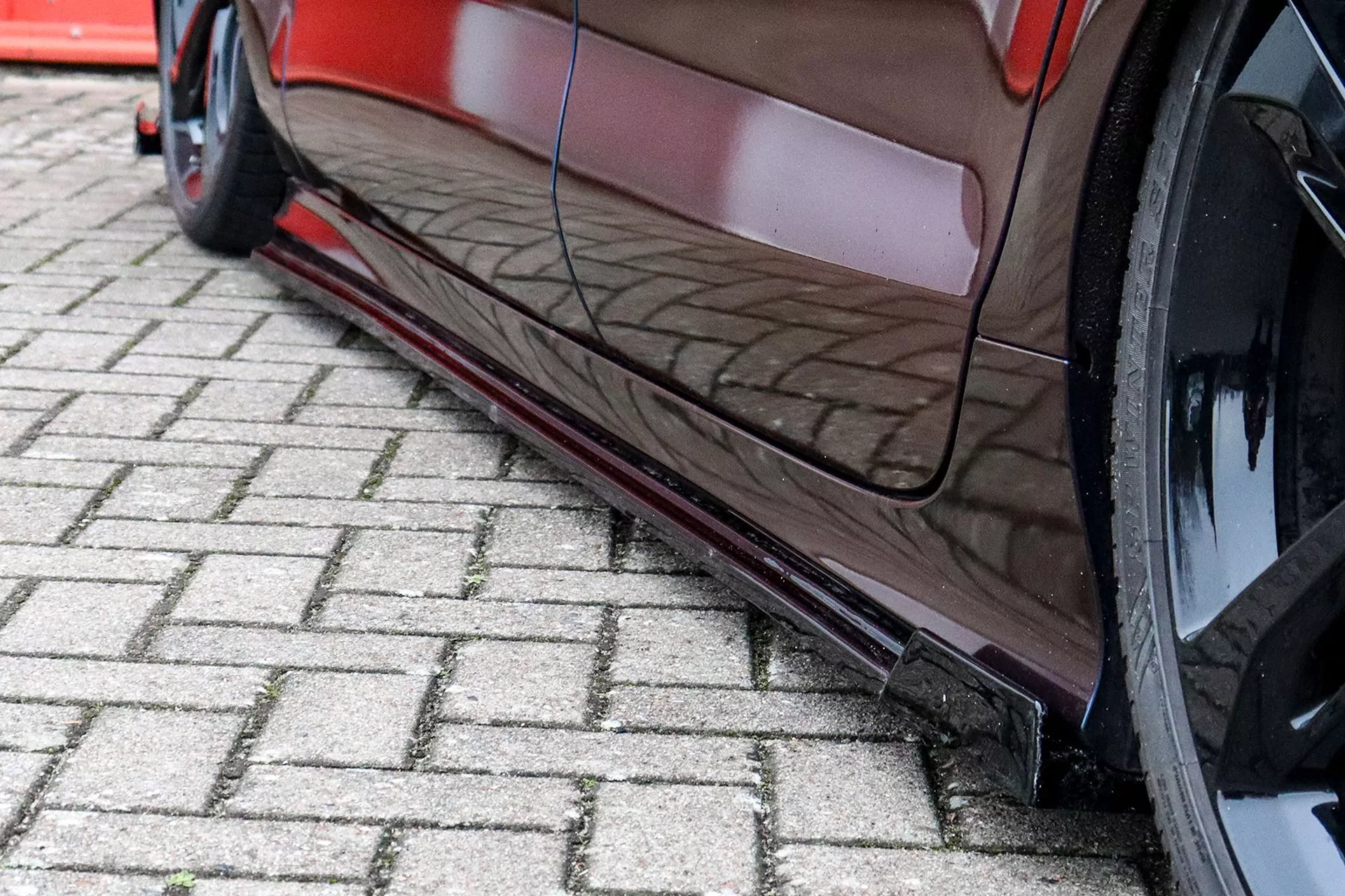 CUP Seitenschweller mit Wings hinten für Audi A7 S-Line + S7 C7 4G