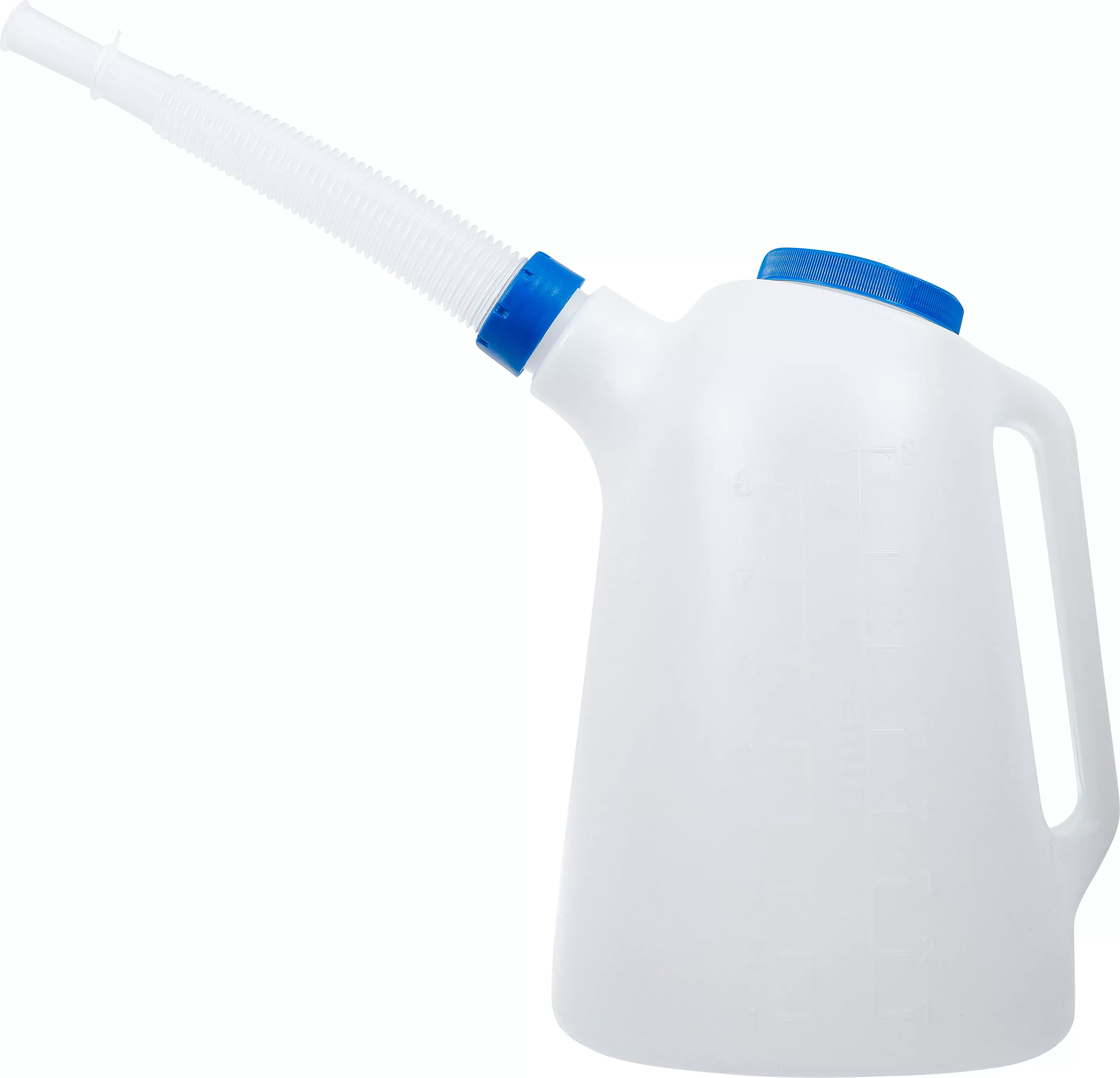 Füllkanne mit flexiblem Ausgussstutzen und Deckel | 8 l