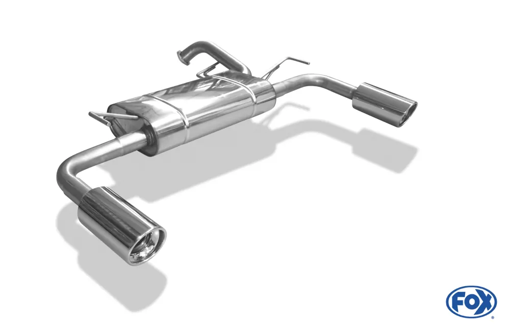 Mitsubishi Lancer CYO Stufenheck/ Sportback Diesel  Endschalldämpfer quer Ausgang rechts/links - 1x100 Typ 17 rechts/links