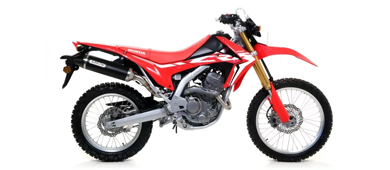 Arrow Street Thunder Aluminium Schwarz Honda CRF 250 Rally/CRF 250 L/CRF 300 L