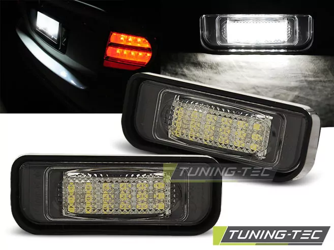 License Led Lights Fits Mercedes W220 09.98-05.05 With Canbus