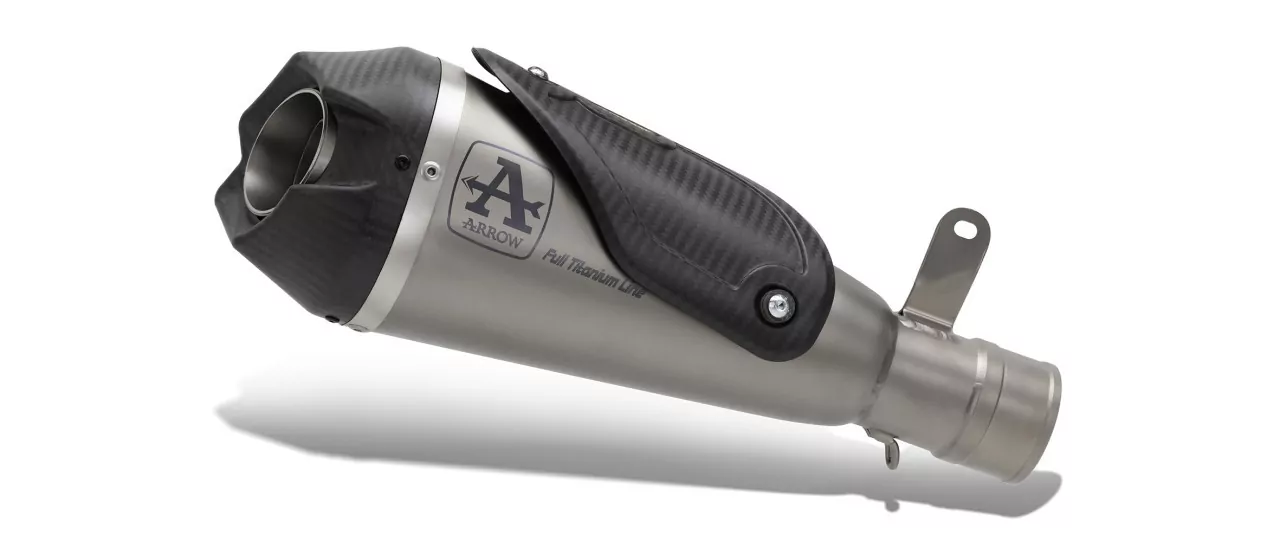 ARROW WORKS Titan Mit Carbonendkappe SUZUKI GSX-8 R-GSX-8 S 24-25