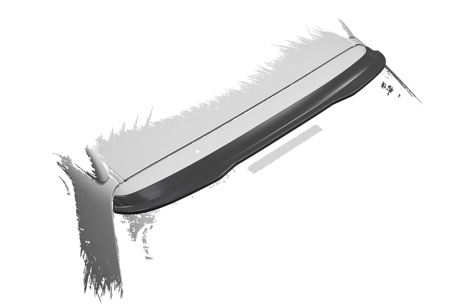 Heckflügel mit ABE für Audi A4 B5 (Typ 8D5) Avant HF828 Schwarz Strukturiert