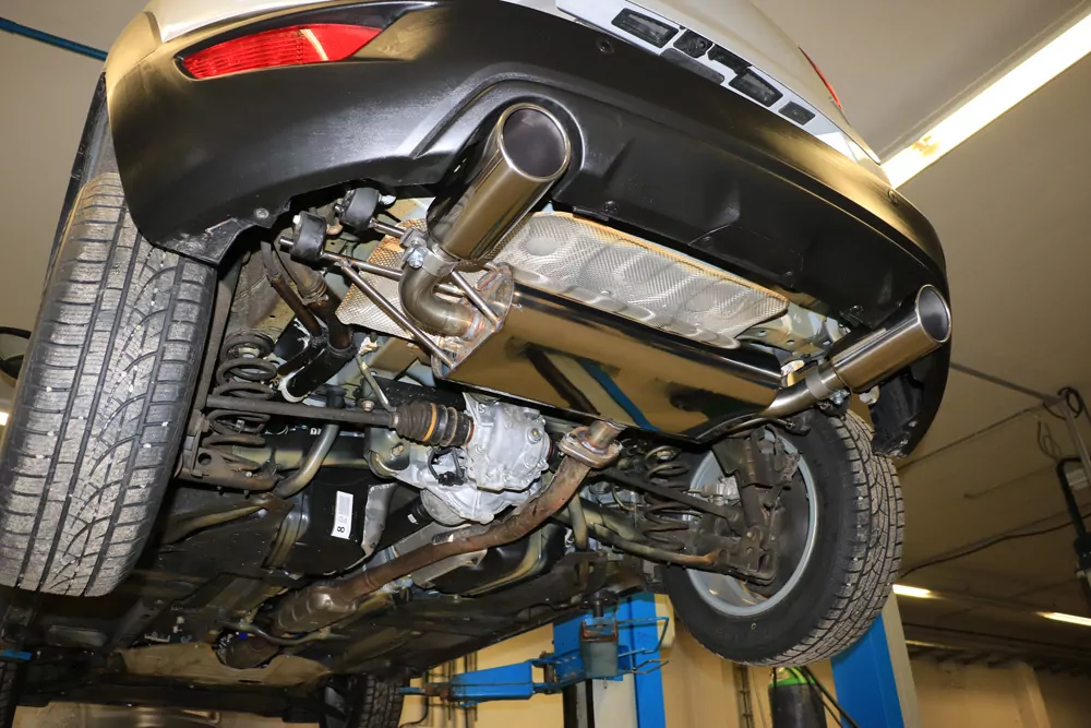 Mazda CX3 Benzin - DK AWD  Endschalldämpfer quer rechts/links - 1x100 Typ 16 rechts/links