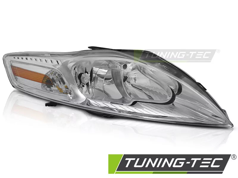 Headlights Chrome Left Right Tyc Fits Ford Mondeo 07.07-11.10