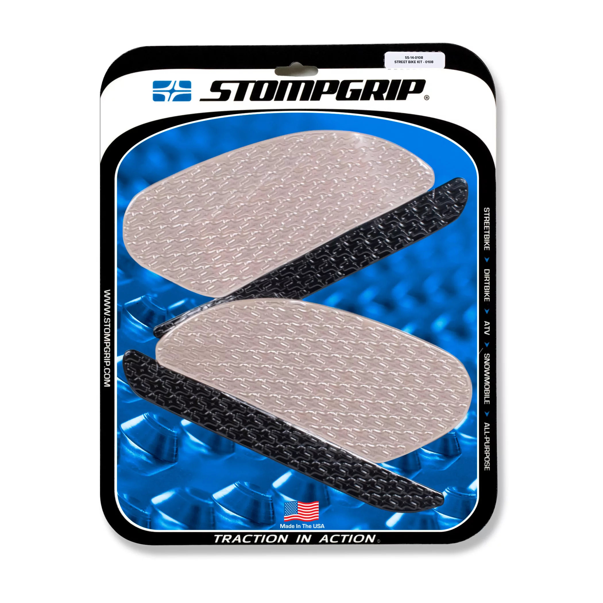Stompgrip Traction Pad Icon für Kawasaki Ninja H2 15-22 Hybrid