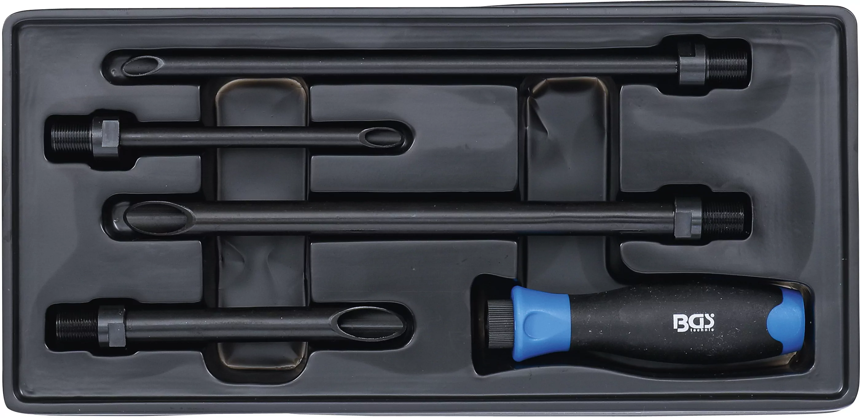 Durchstechahlen-Satz zur Kabelverlegung | 4-tlg.