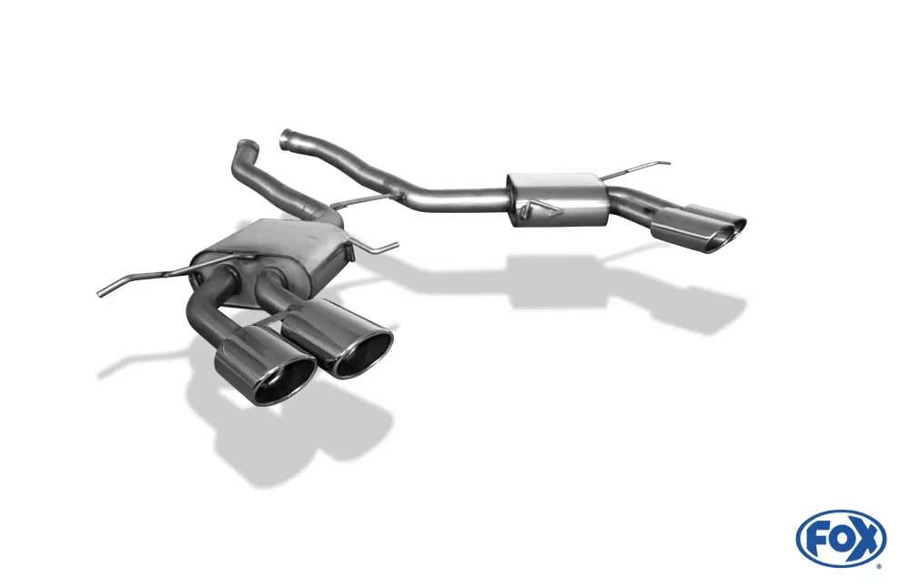 Mercedes M-Klasse ML63 - W164  Endschalldämpfer rechts/links - 2x115x85 Typ 44 rechts/links