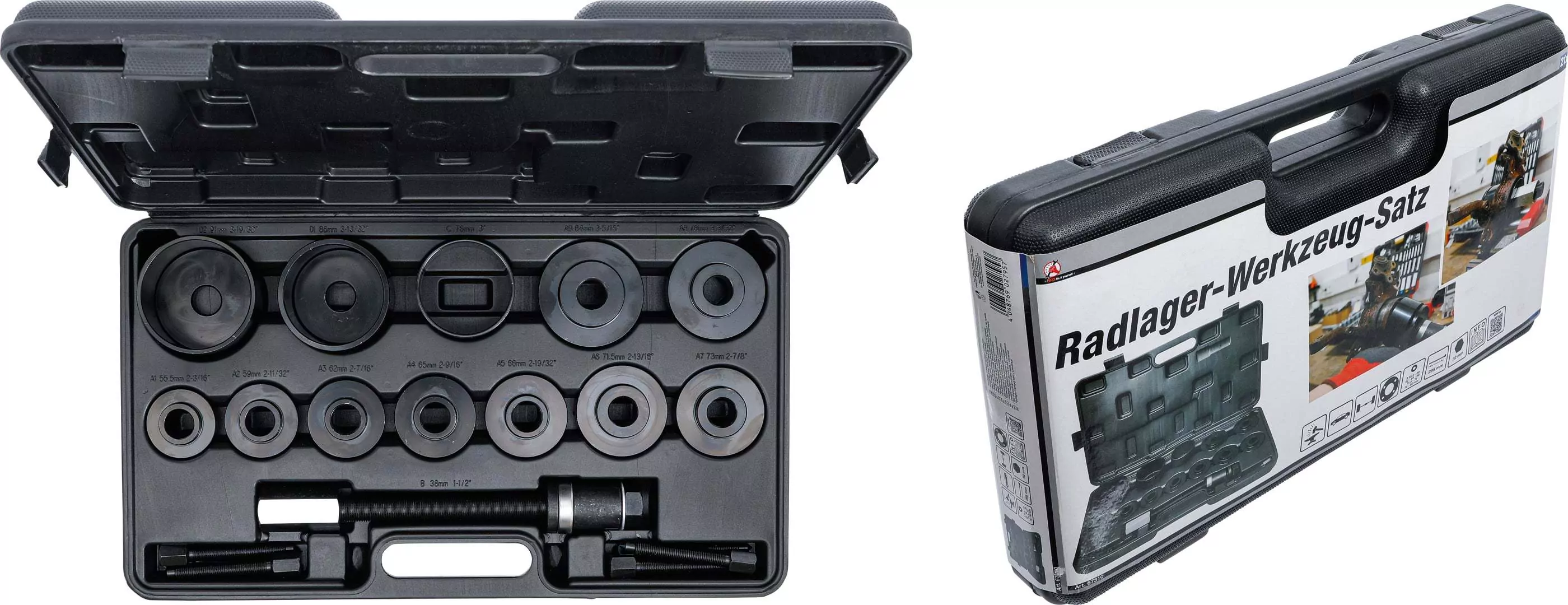 Radlager-Werkzeug-Satz | universal | 21-tlg.