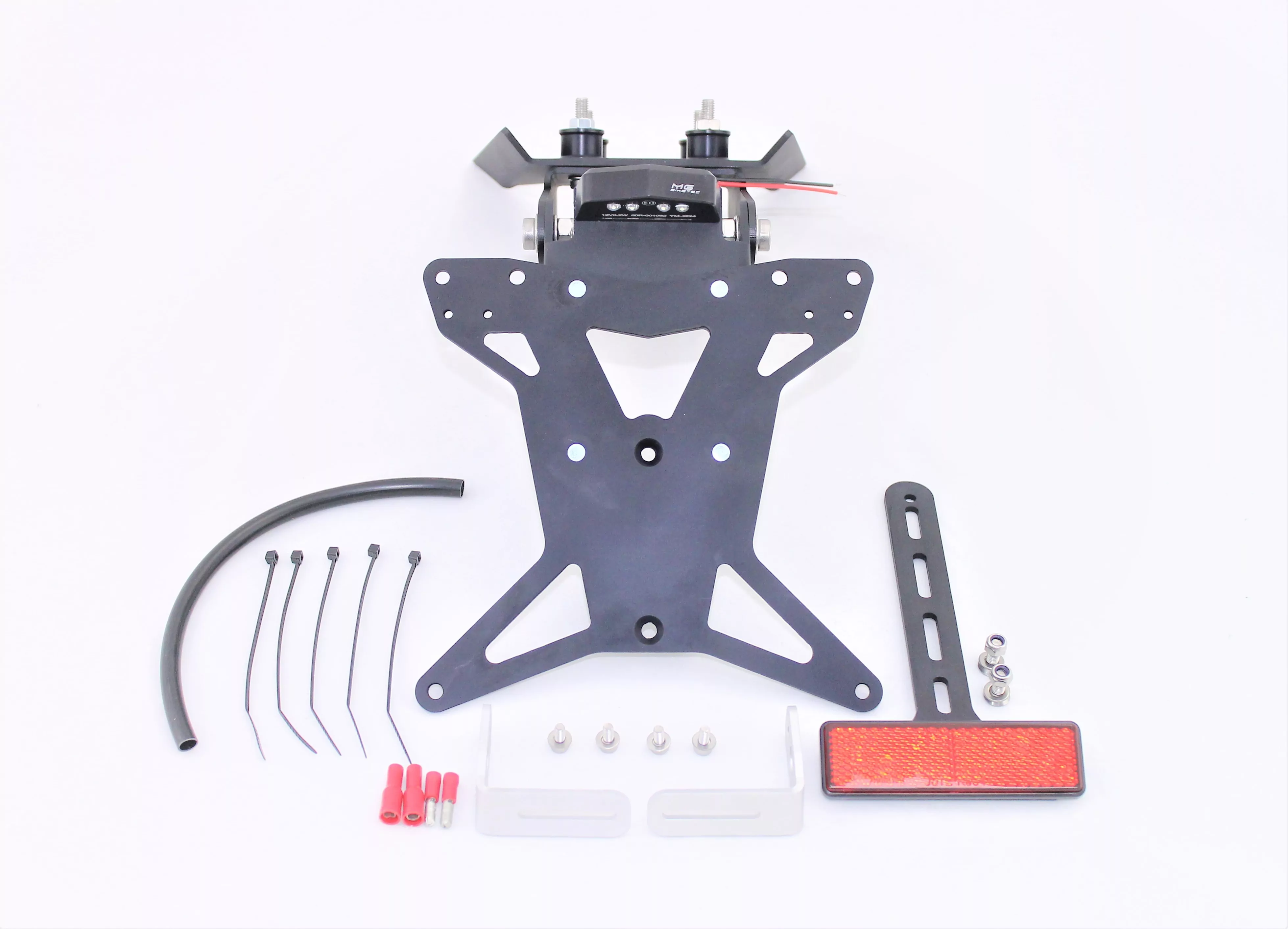 Kurzes Heck - Kennzeichenträger - Kennzeichenhalter für Kawasaki Z 1000 ab 2014-2016