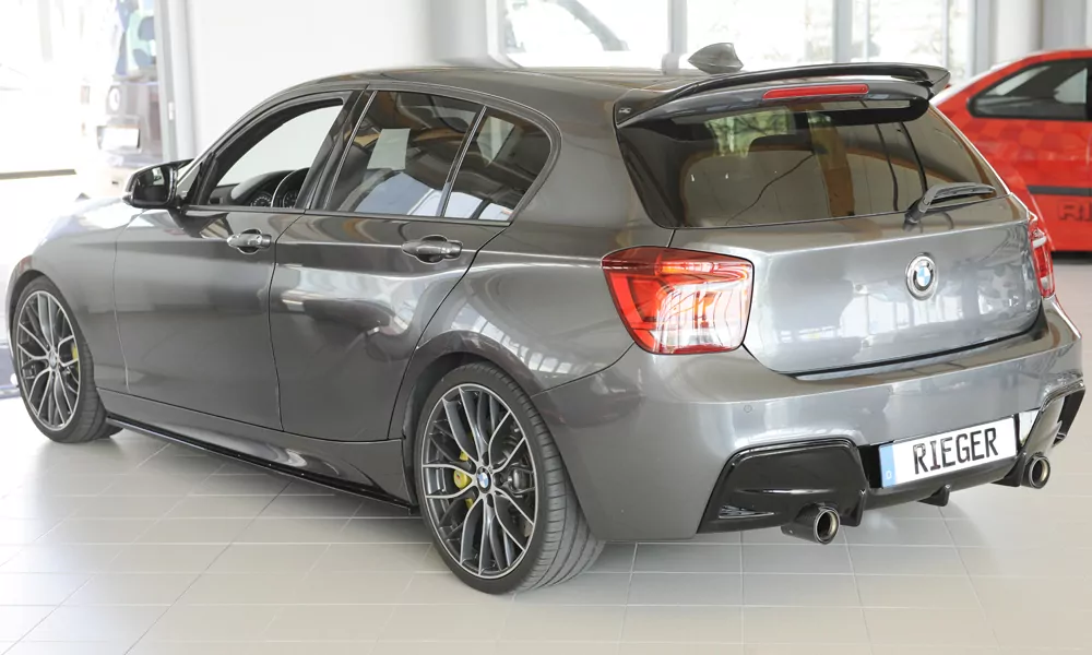 Rieger Seitenschwelleransatz für BMW 1er F20  (1K4) | Lim. / 4-tür. 05.2015- (ab Facelift) LCI nur für M-Paket-Schweller