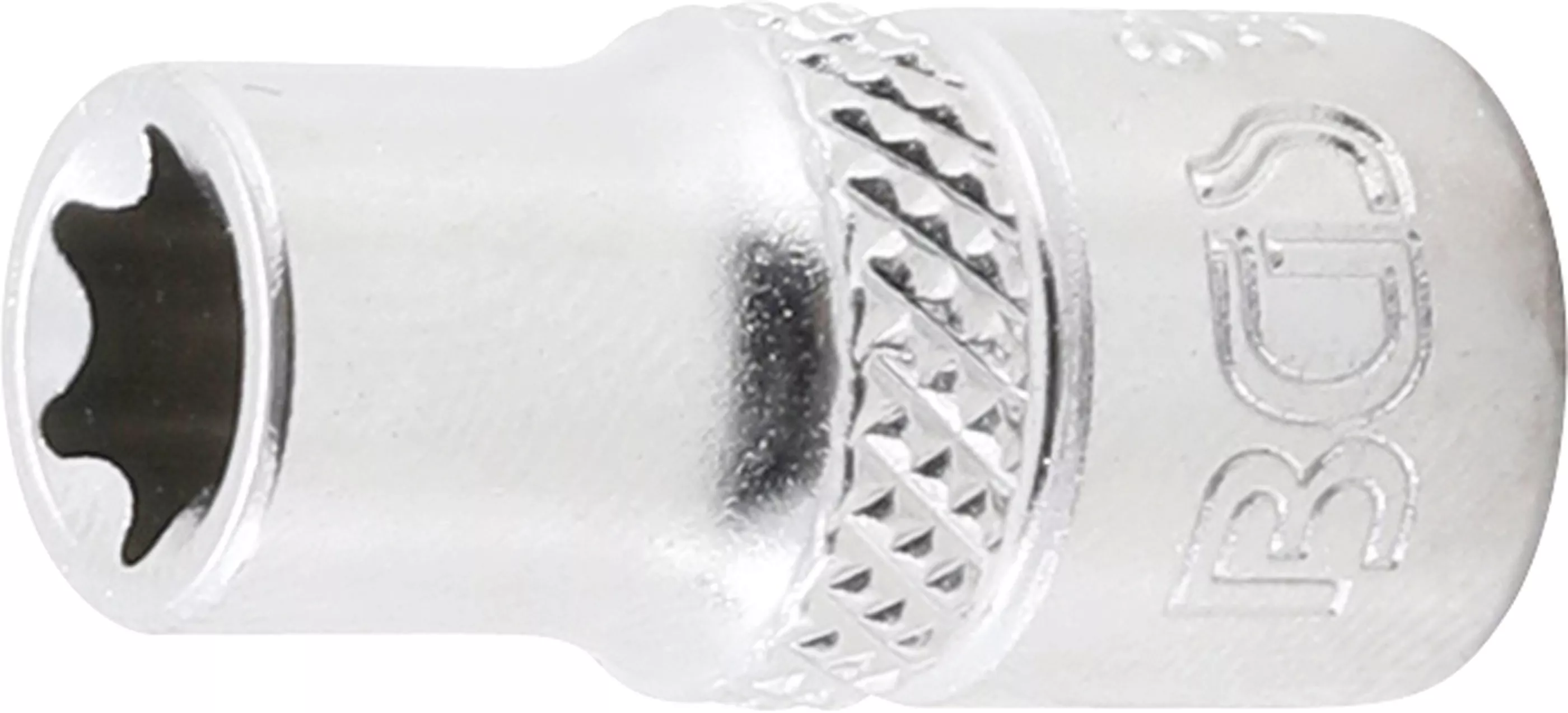 Steckschlüssel-Einsatz E-Profil | Antrieb Innenvierkant 6,3 mm (1/4") | SW E8