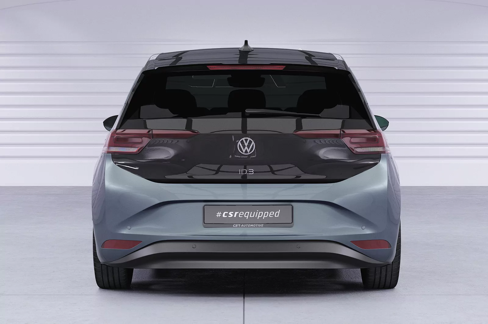 Heckflügel mit ABE für VW ID.3 HF620 Strukturiert (schwarz matt)