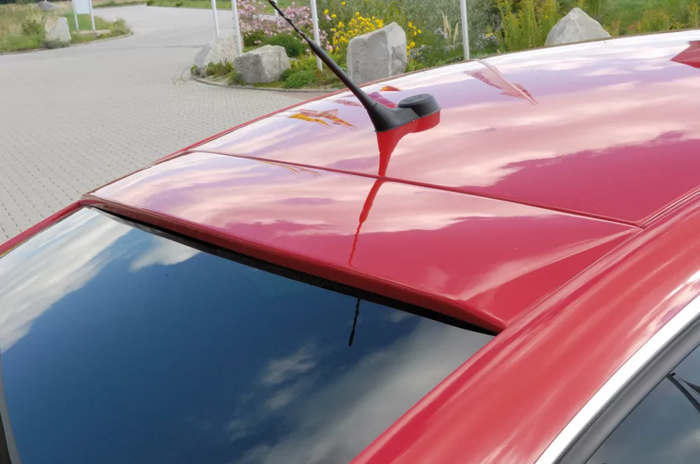 Rieger Heckscheibenblende für VW Passat (3BG) - Lim.   carbon optik