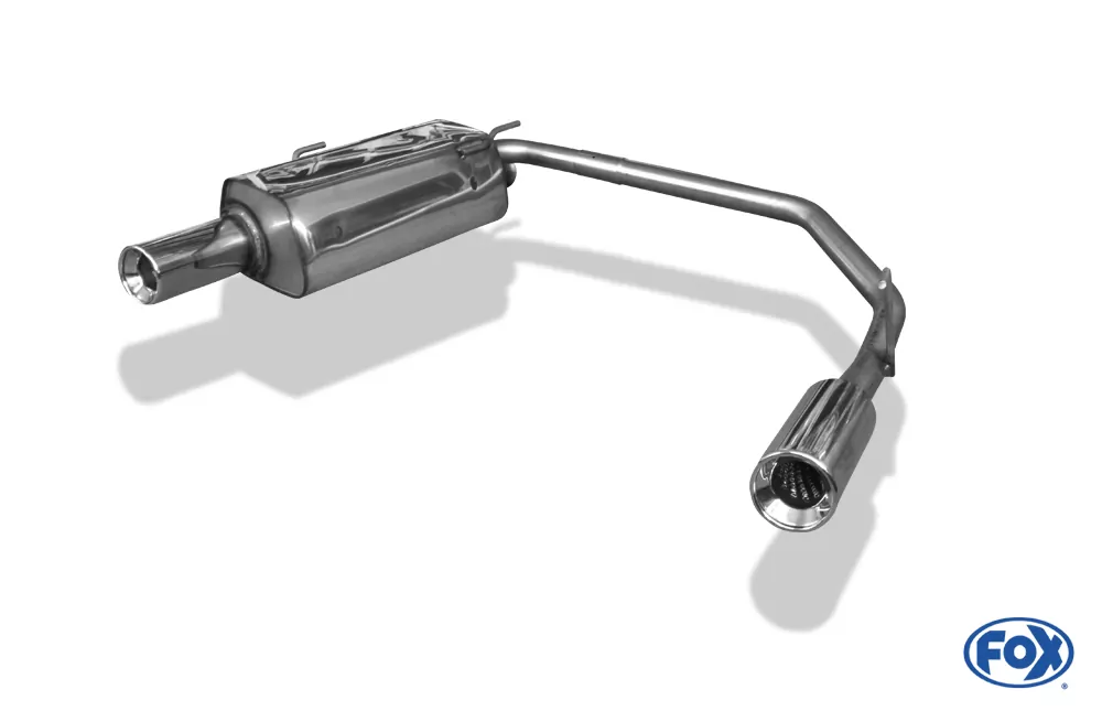 Peugeot 206 S16/ S16 Cabrio  Endschalldämpfer Ausgang rechts/links - 1x90 Typ 13 rechts/links