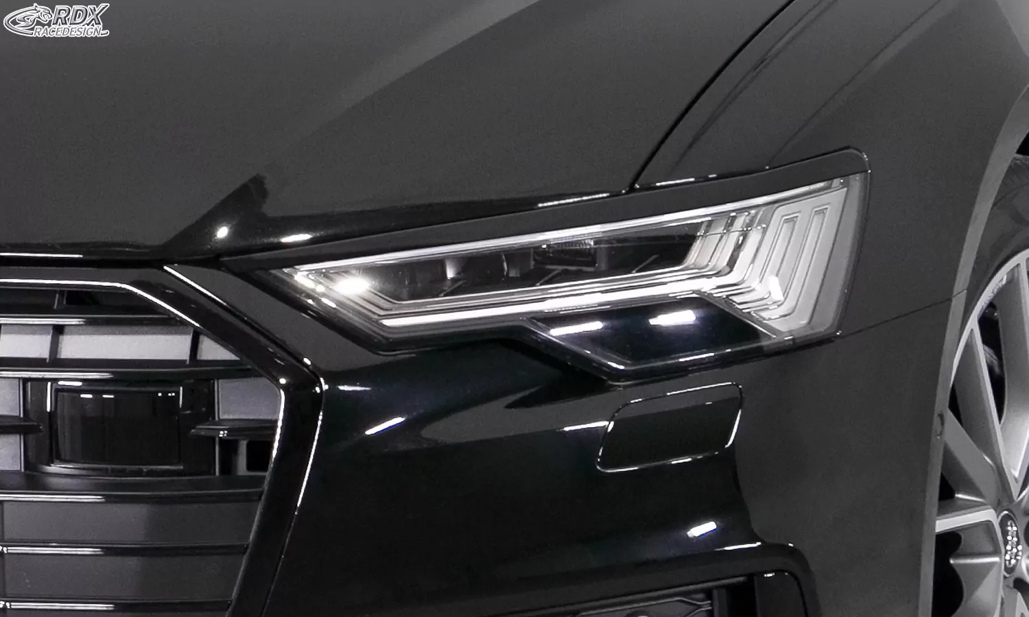 RDX Scheinwerferblenden für AUDI A6 4K C8 2F (2018+) Böser Blick