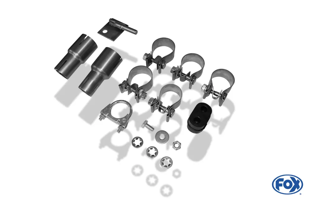 Renault Clio IV  Endschalldämpfer Ausgang rechts/links - 2x76 Typ 16 rechts/links