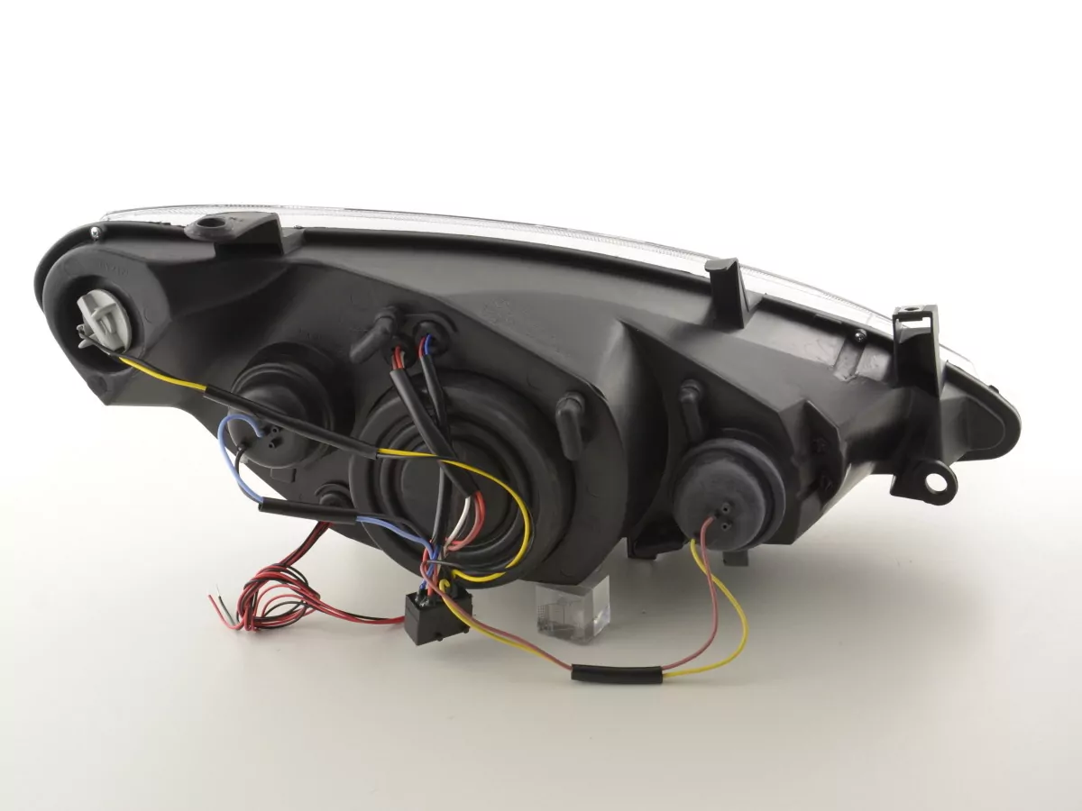 Scheinwerfer Set Peugeot 307 Bj. 01-06 schwarz