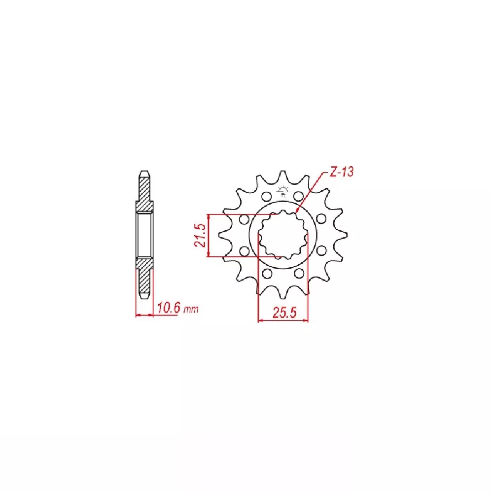 EK-Chain Kettensatz 525 DEX für Benelli 752S Modelljahr 2018-2023